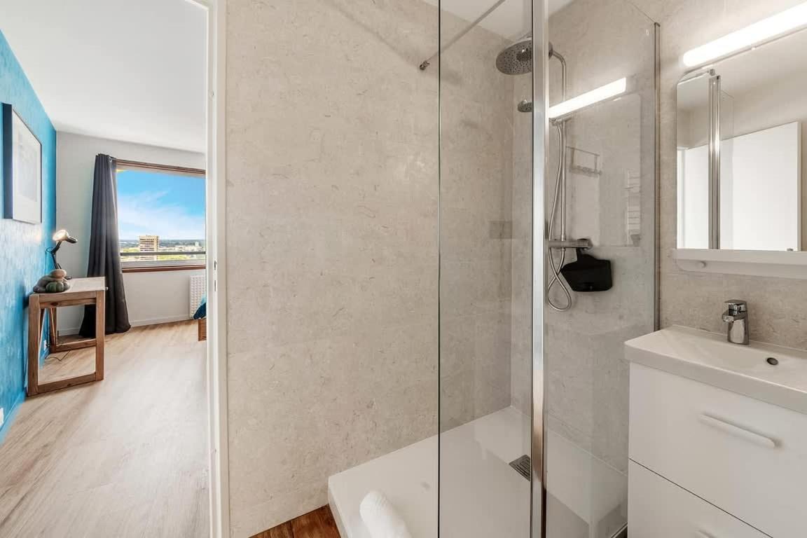 Bellevue, Appartement T2, Terrasse & Parking Ρεν Εξωτερικό φωτογραφία